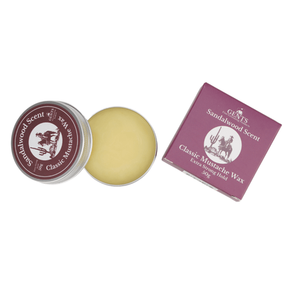 GENTS FINE GROOMING PRODUCTS GENTS FINE GROOMING PRODUCTS - Gents Mustache Wax – Strong Hold : Sweet Tobacco
