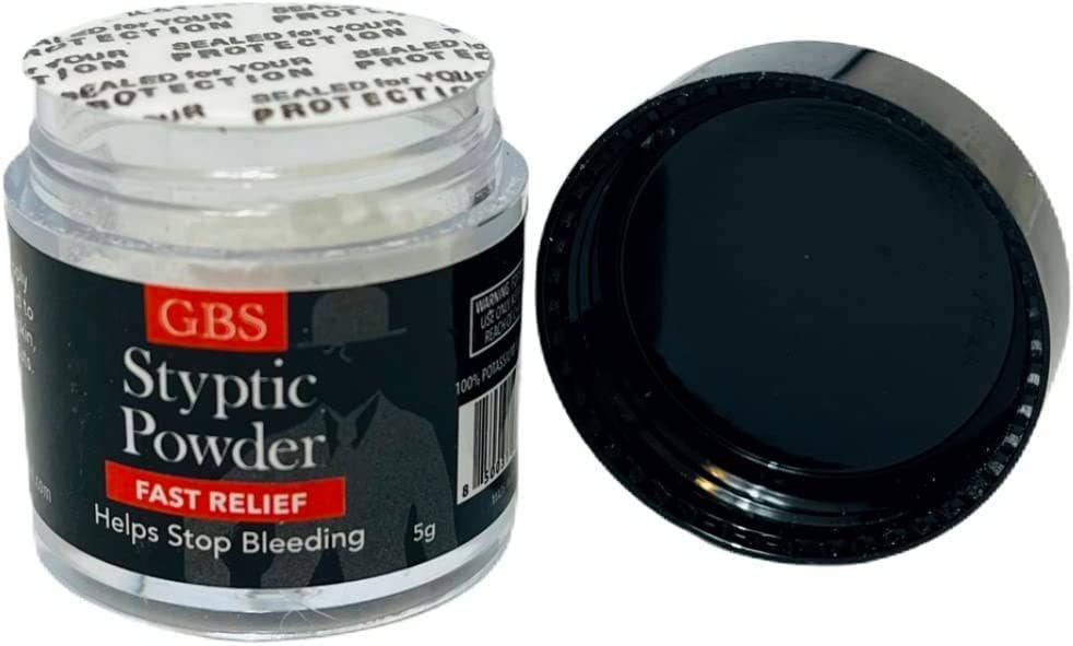 GENTS FINE GROOMING PRODUCTS GENTS FINE GROOMING PRODUCTS - Mini Styptic Powder 5g Stop Bleeding Fast