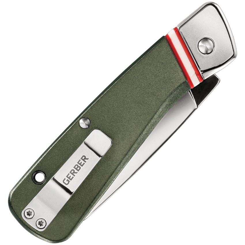 GERBER Pocket Knife GERBER - Straightlace Slip Joint (Green)