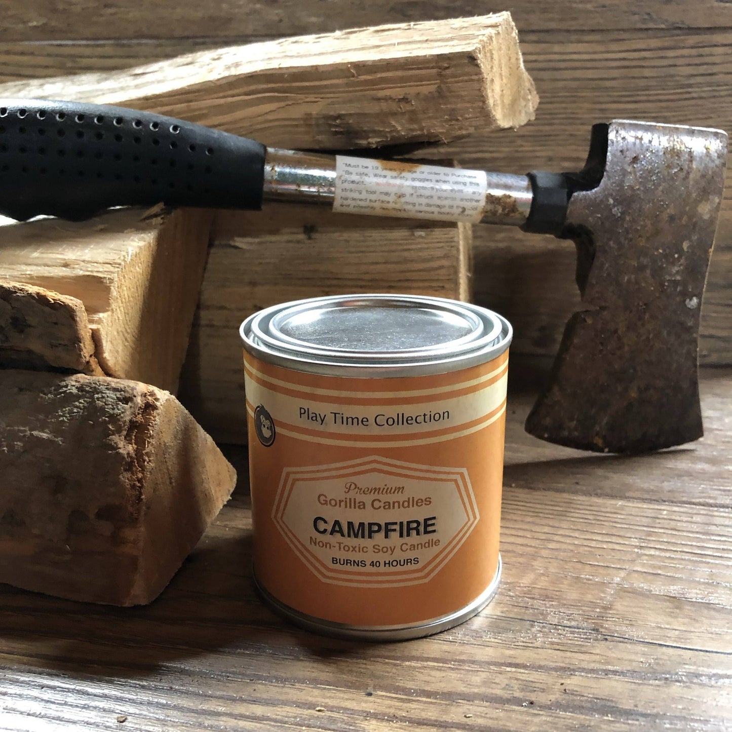 Gorilla Candles Gorilla Candles - Campfire. Scented Candle