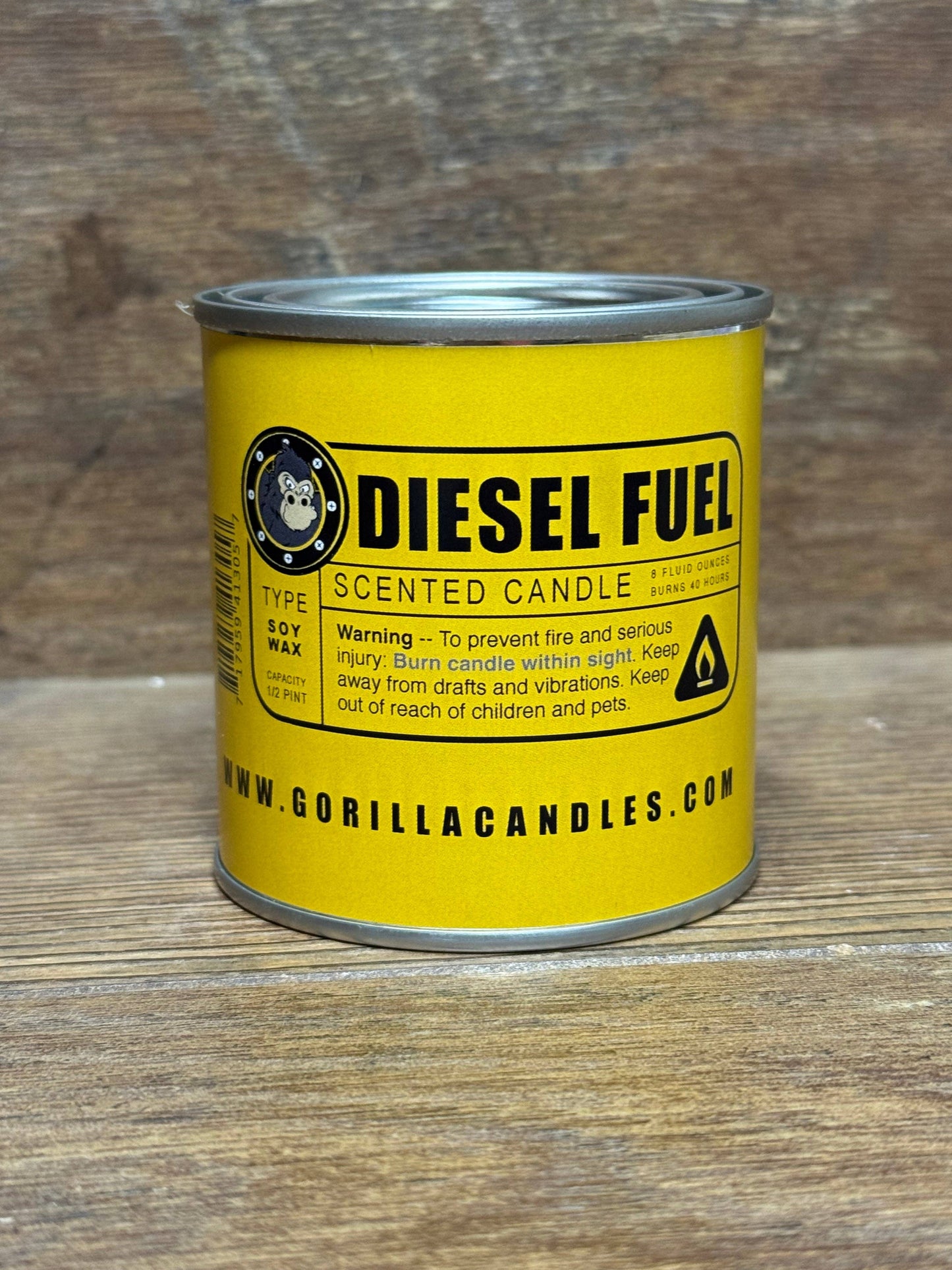 Gorilla Candles Gorilla Candles - Diesel Fuel Scented Candle