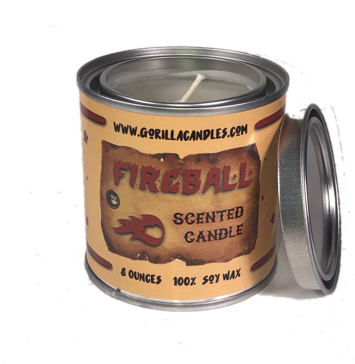 Gorilla Candles Gorilla Candles - Fireball Scented Candle