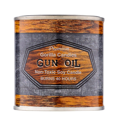 Gorilla Candles Gorilla Candles - Gun Oil Scented Candle