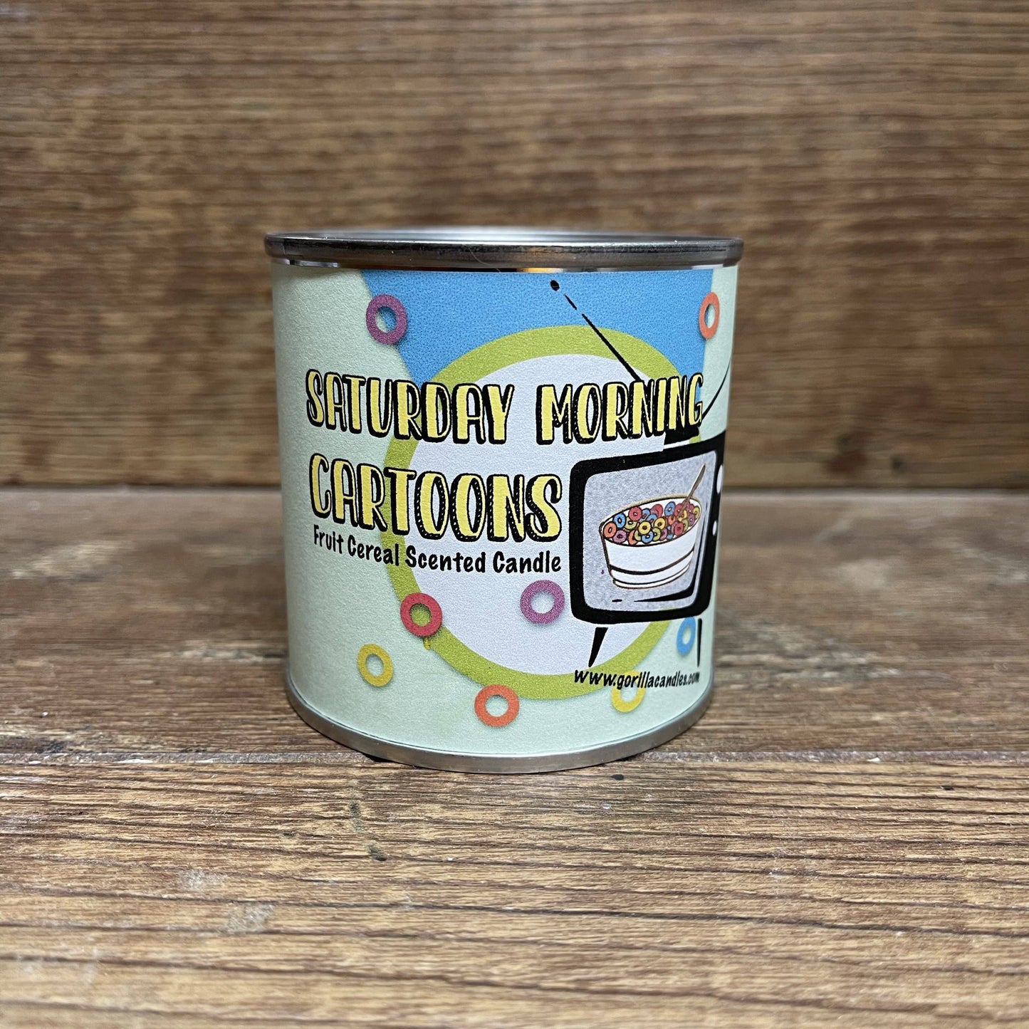 Gorilla Candles Gorilla Candles - Saturday Morning Cartoons Fruit Cereal Scented Candle