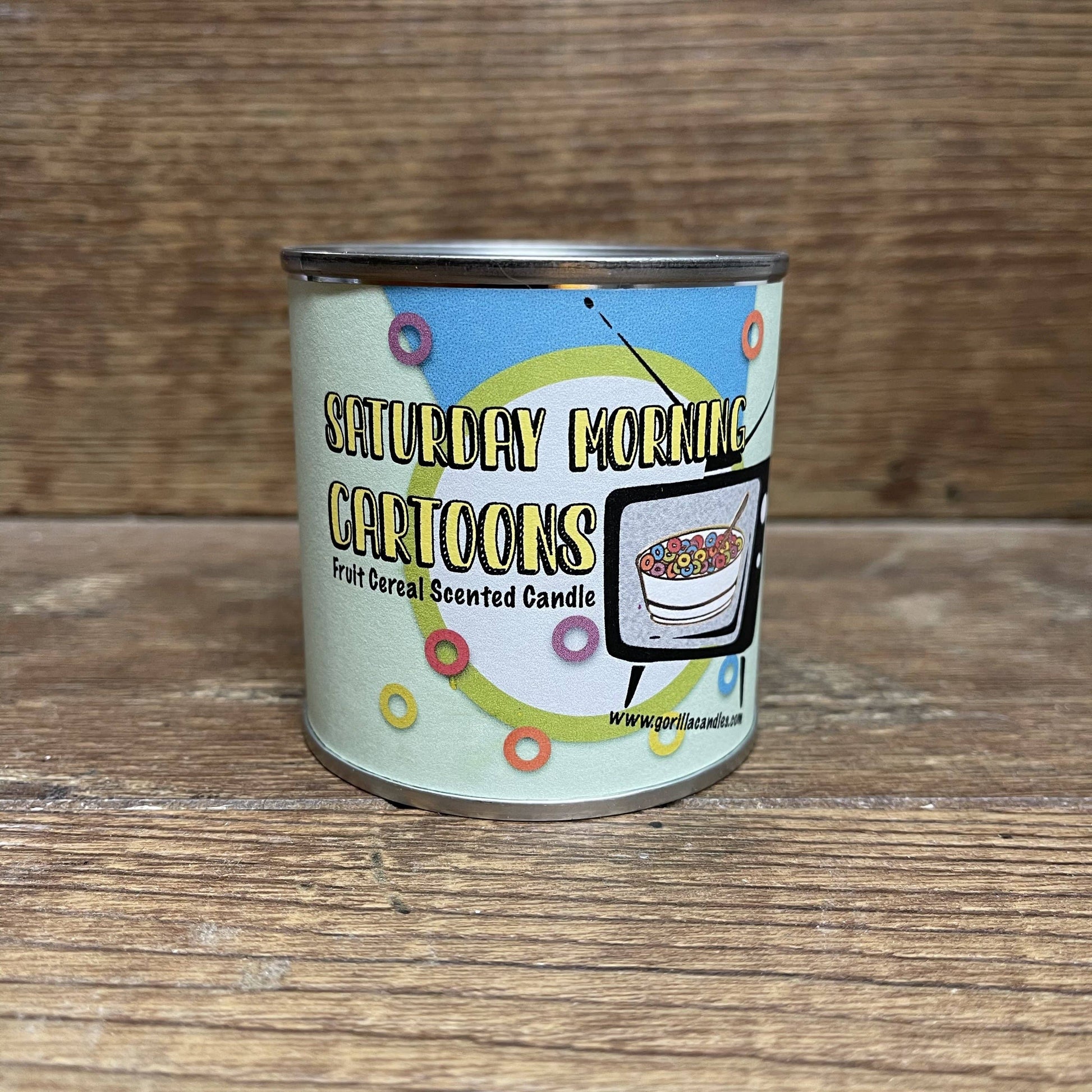 Gorilla Candles Gorilla Candles - Saturday Morning Cartoons Fruit Cereal Scented Candle