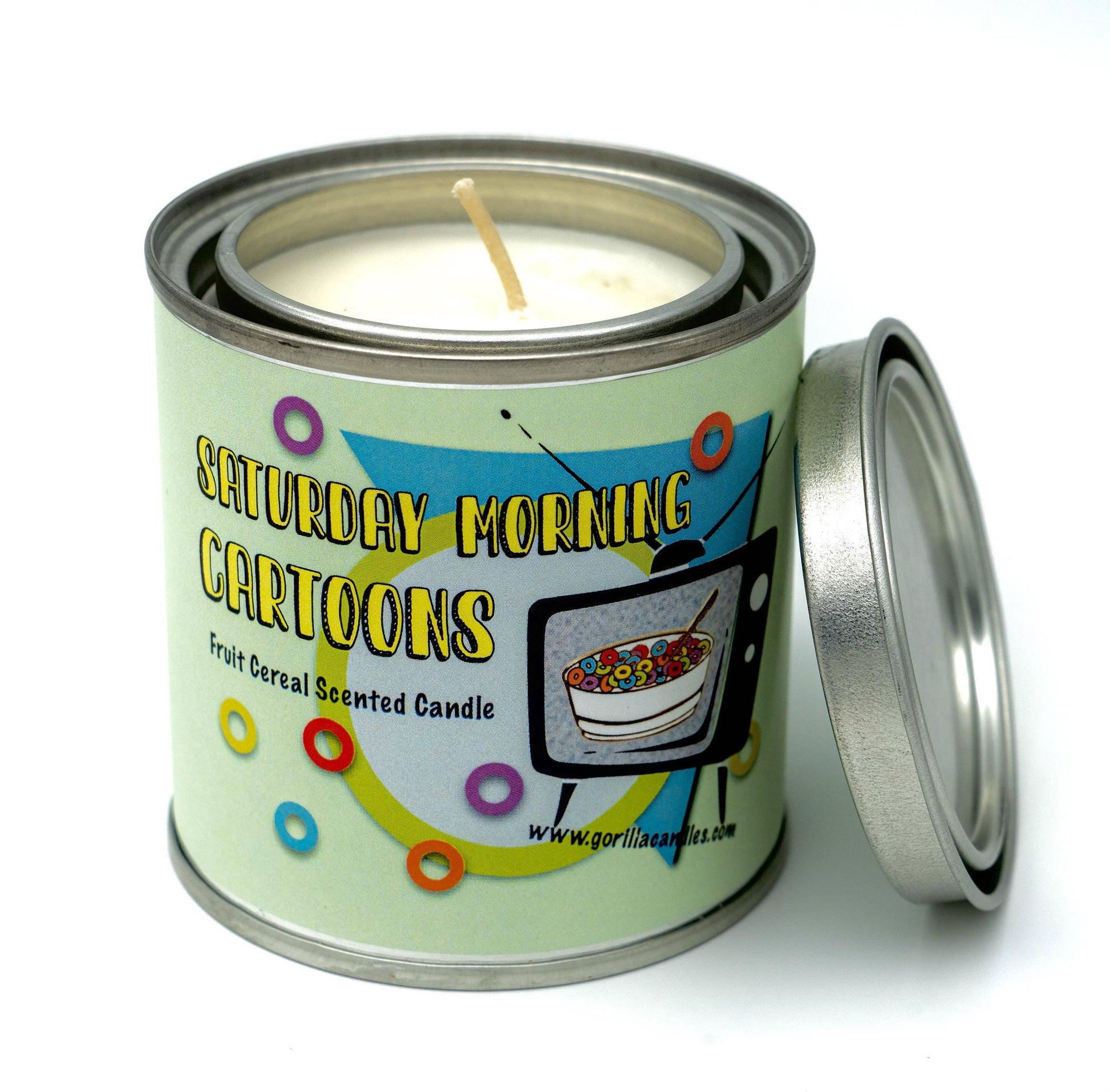 Gorilla Candles Gorilla Candles - Saturday Morning Cartoons Fruit Cereal Scented Candle