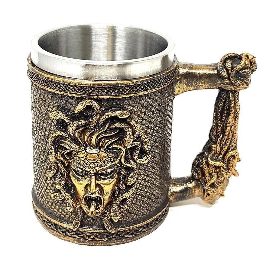 GREENROOTS USA LLC GREENROOTS USA LLC - MedUSa Drinking Mug 12 oz W/ Stainless Steel Cup
