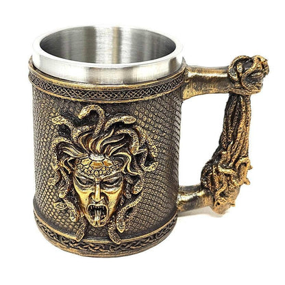 GREENROOTS USA LLC GREENROOTS USA LLC - MedUSa Drinking Mug 12 oz W/ Stainless Steel Cup