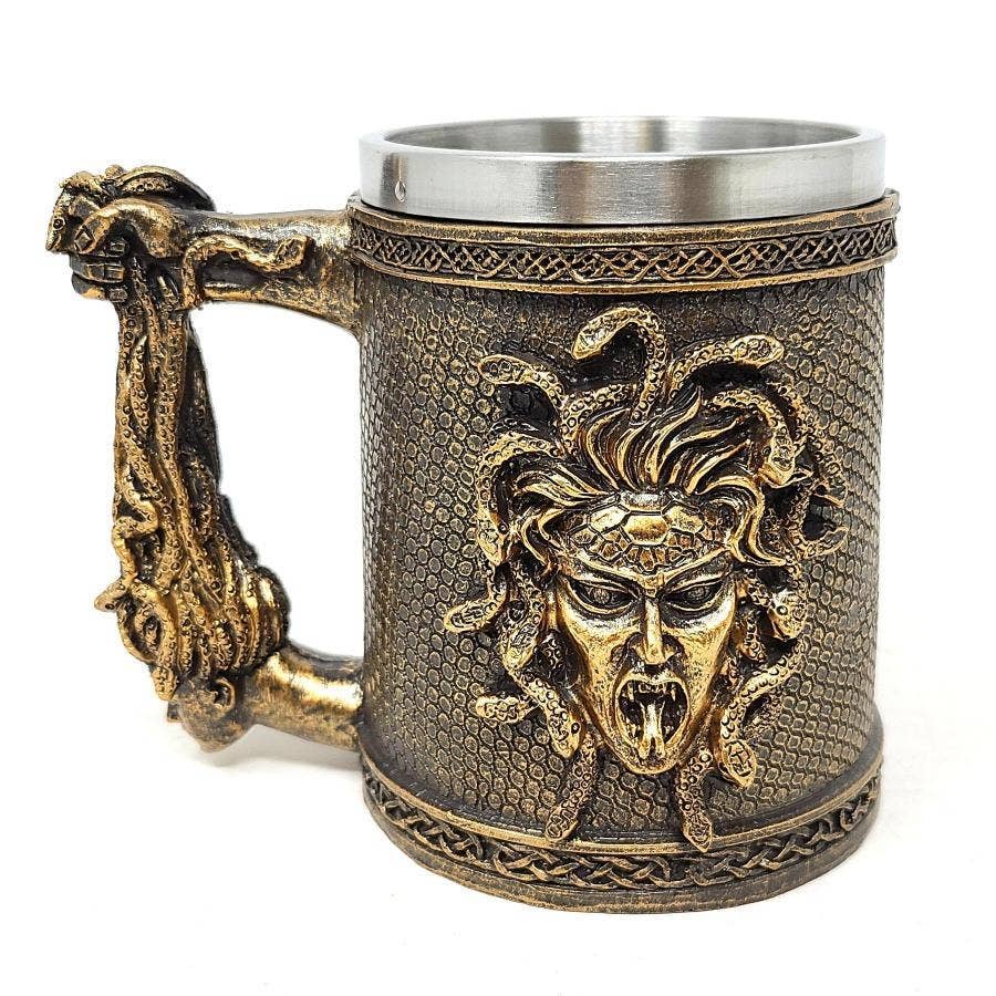 GREENROOTS USA LLC GREENROOTS USA LLC - MedUSa Drinking Mug 12 oz W/ Stainless Steel Cup