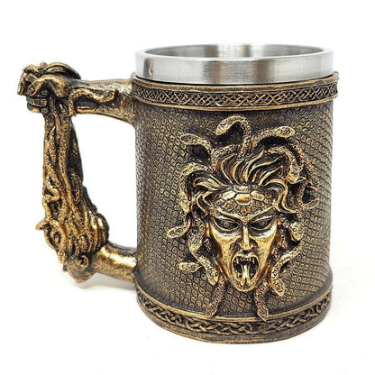 GREENROOTS USA LLC GREENROOTS USA LLC - MedUSa Drinking Mug 12 oz W/ Stainless Steel Cup