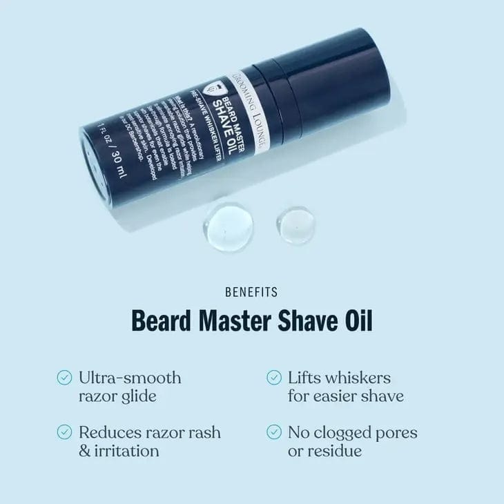 Grooming Lounge Beard Care Beard Master Shave Oil -Pre-Shave Whisker Lifter