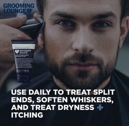 Grooming Lounge Beard Conditioner Whisker Sauce - Conditioning Beard and Skin Lotion