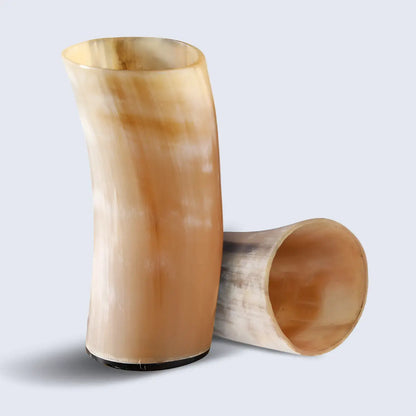 Handicrafts Home Handicrafts Home - Viking Drinking Horn Glass Handmade Whiskey Cup - 6”