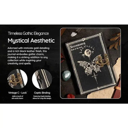 Immart Global LLC Immart Global LLC - Handmade Leather Journal Diary - Book of Dead: Book Of Dead / Unlined