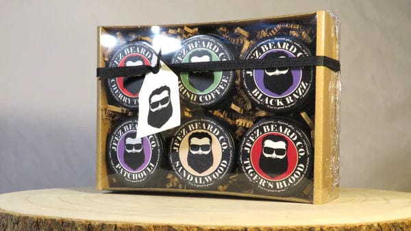 JFezBeardCo. Beard Balm Kit Beard Balm Box Set - 6 Scents