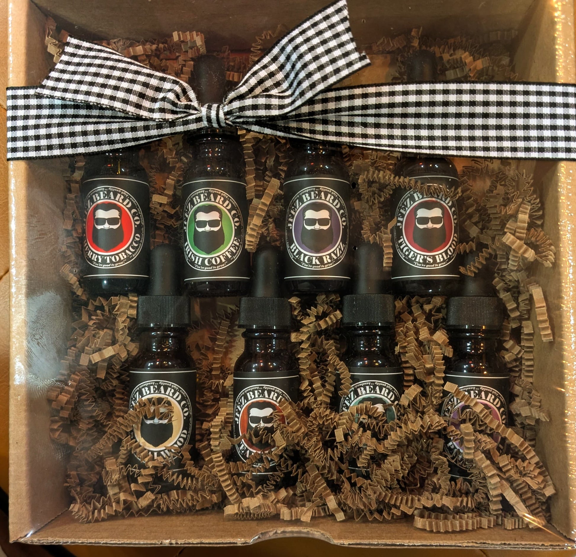 JFezBeardCo. Beard Oil Jfez Oil Sampler kit