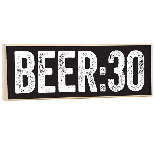 Lone Star Art Wooden Sign Beer : 30 - Wooden Sign