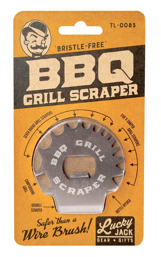 Lucky Jack Lucky Jack - BBQ Grill Scraper