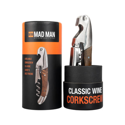 Mad Man Classic Wine Corkscrew