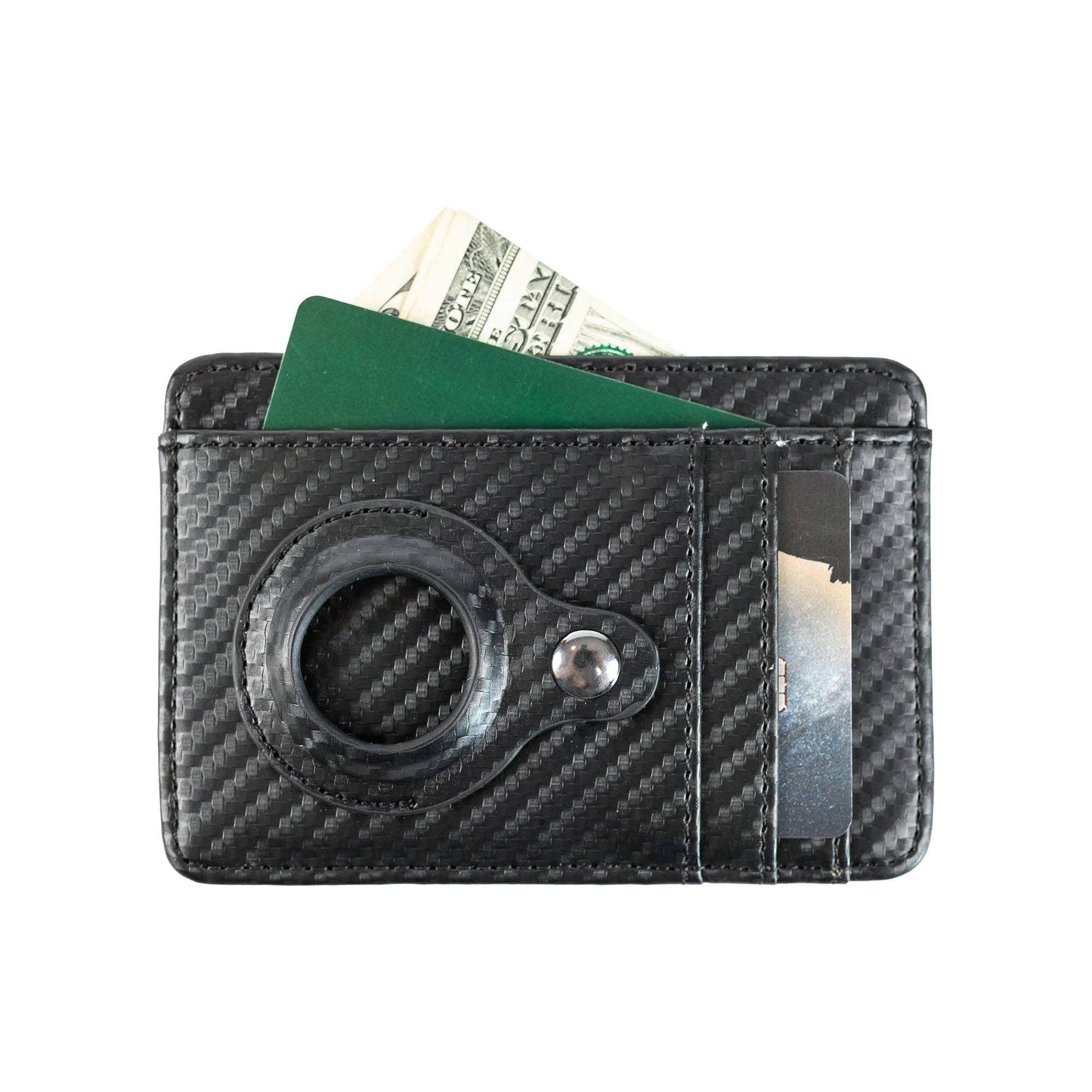 Mad Man Mad Man - Air Track Slim Wallet: Black