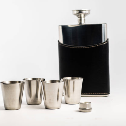 Mad Man Mad Man - Elite Flask Set - Black