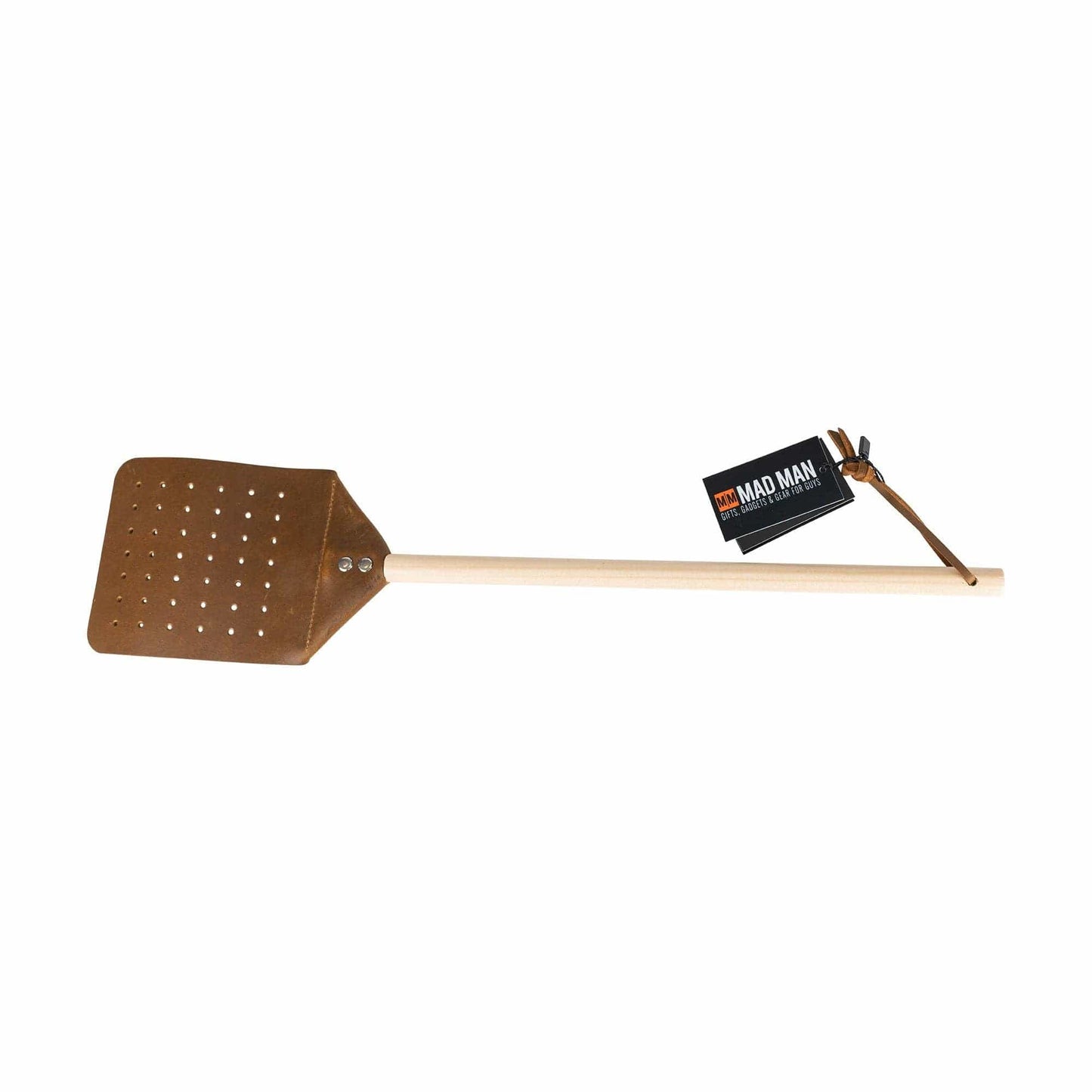 Mad Man Mad Man - Leather Fly Swatter: Brown