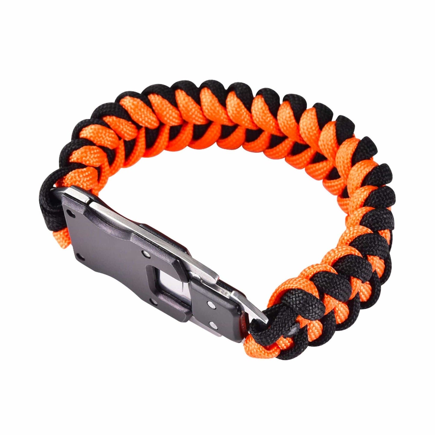 Mad Man Mad Man - Paracord Survival Bracelet: Black