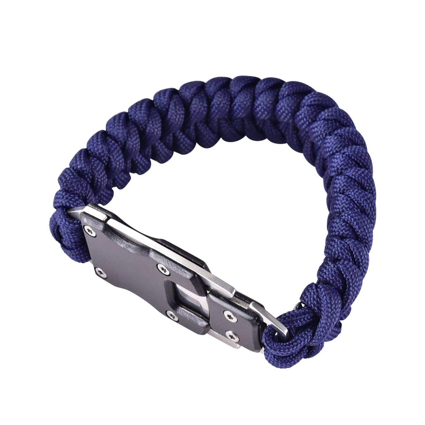 Mad Man Mad Man - Paracord Survival Bracelet: Black