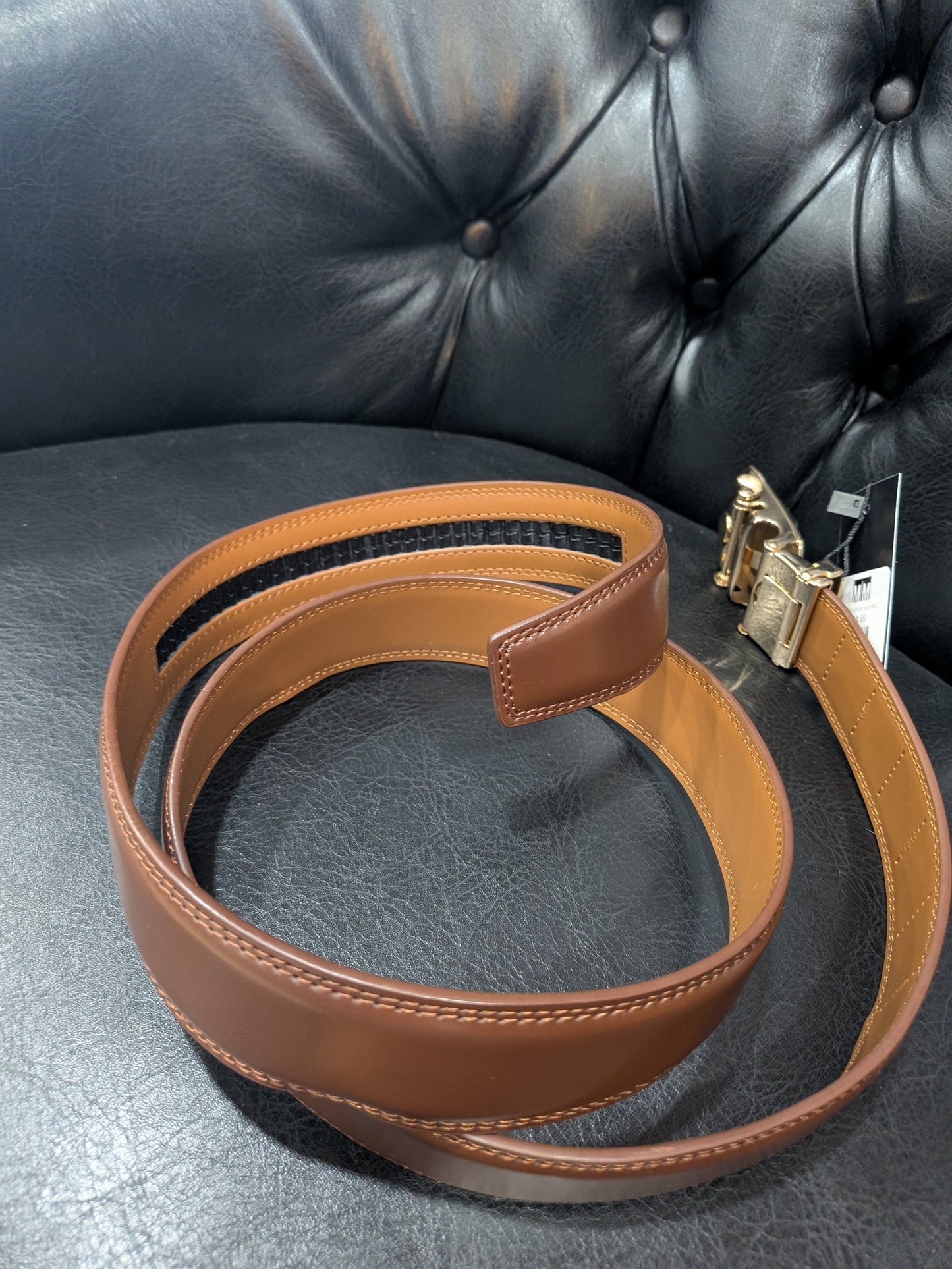 Mad Man Mad Man - Ratchet Belt - Brown