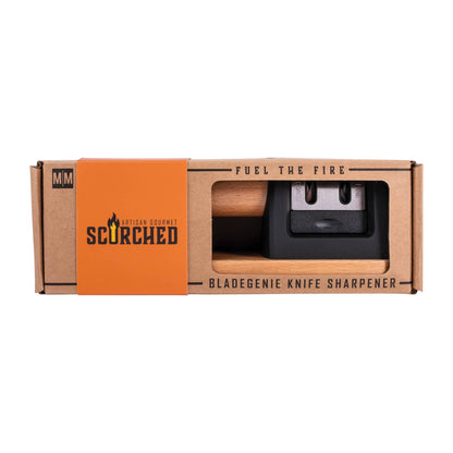 Mad Man Mad Man - Scorched BladeGenie Knife Sharpener | Outdoor Kitchen Gift