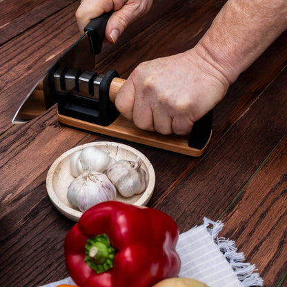 Mad Man Mad Man - Scorched BladeGenie Knife Sharpener | Outdoor Kitchen Gift