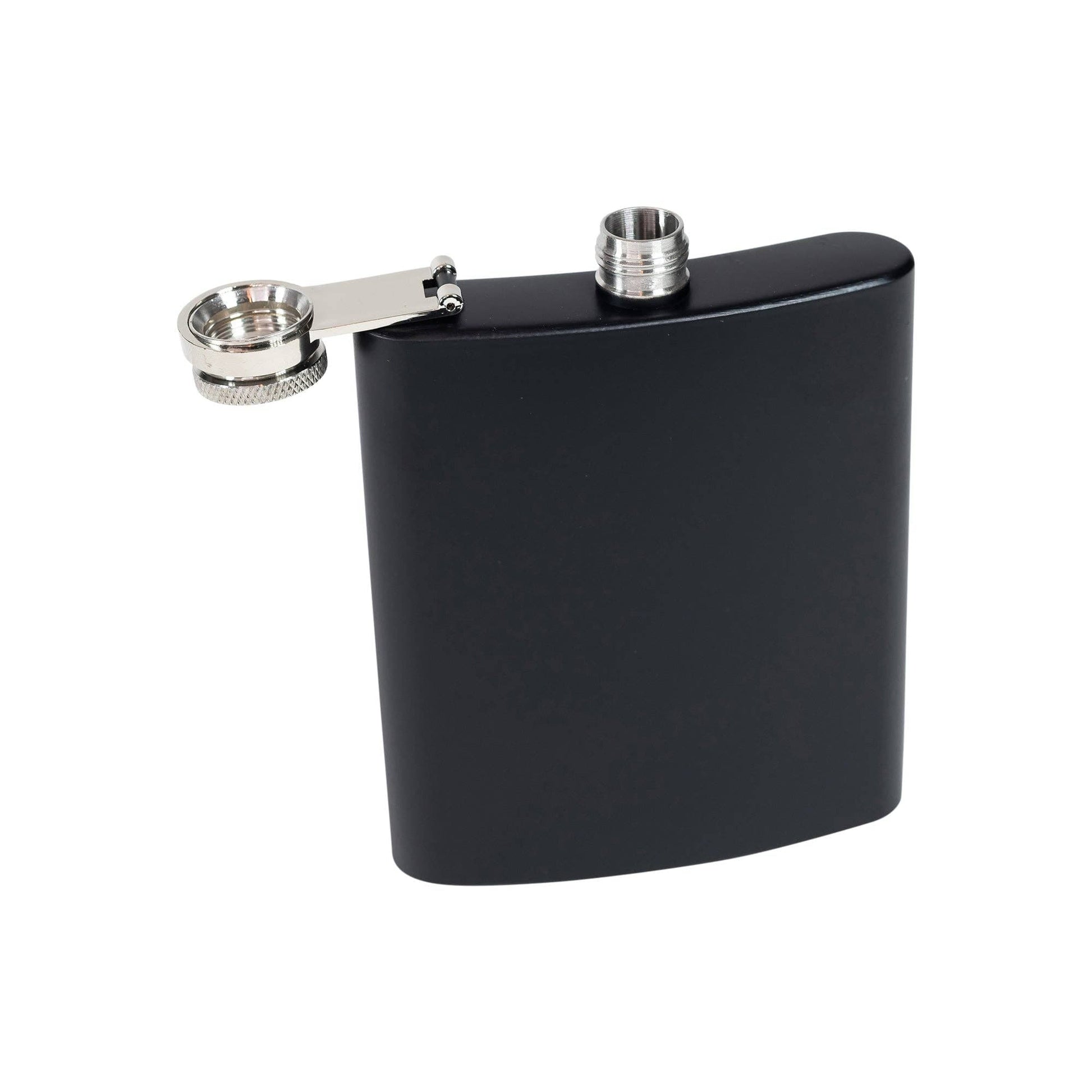 Mad Man Mad Man - Stainless Flask: Silver