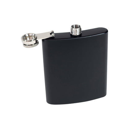 Mad Man Mad Man - Stainless Flask: Silver
