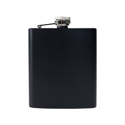Mad Man Mad Man - Stainless Flask: Silver