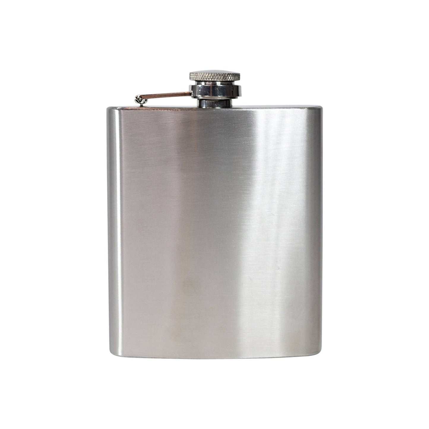 Mad Man Mad Man - Stainless Flask: Silver