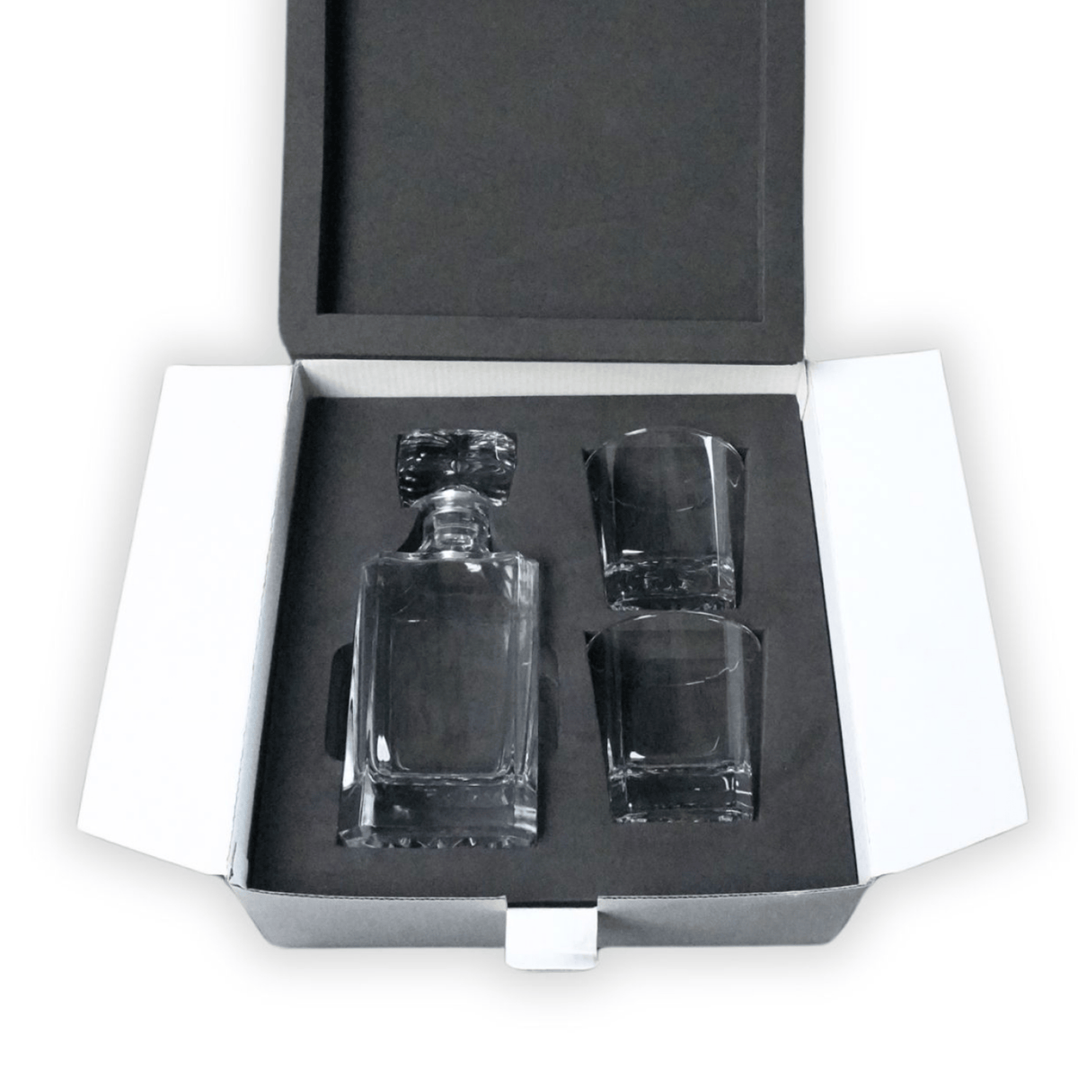 MakerFlo MakerFlo - 2 Glass Decanter Set: Case of 6 Sets