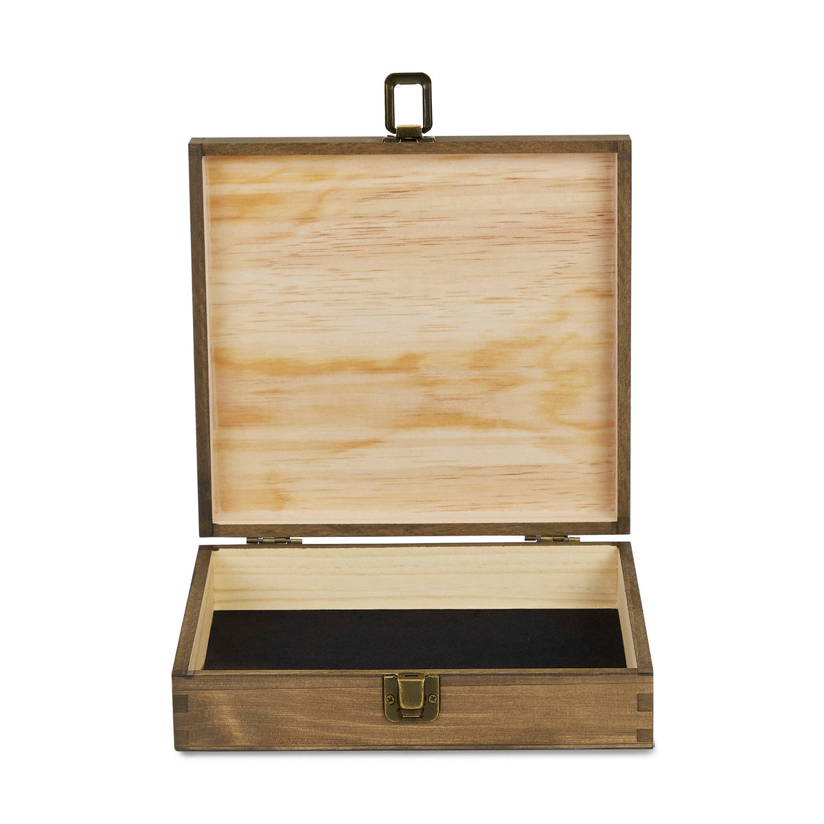 MakerFlo MakerFlo - Makerflo Pine Wood Cigar Box, Craft - Laser Engraving: Ebony / Singles