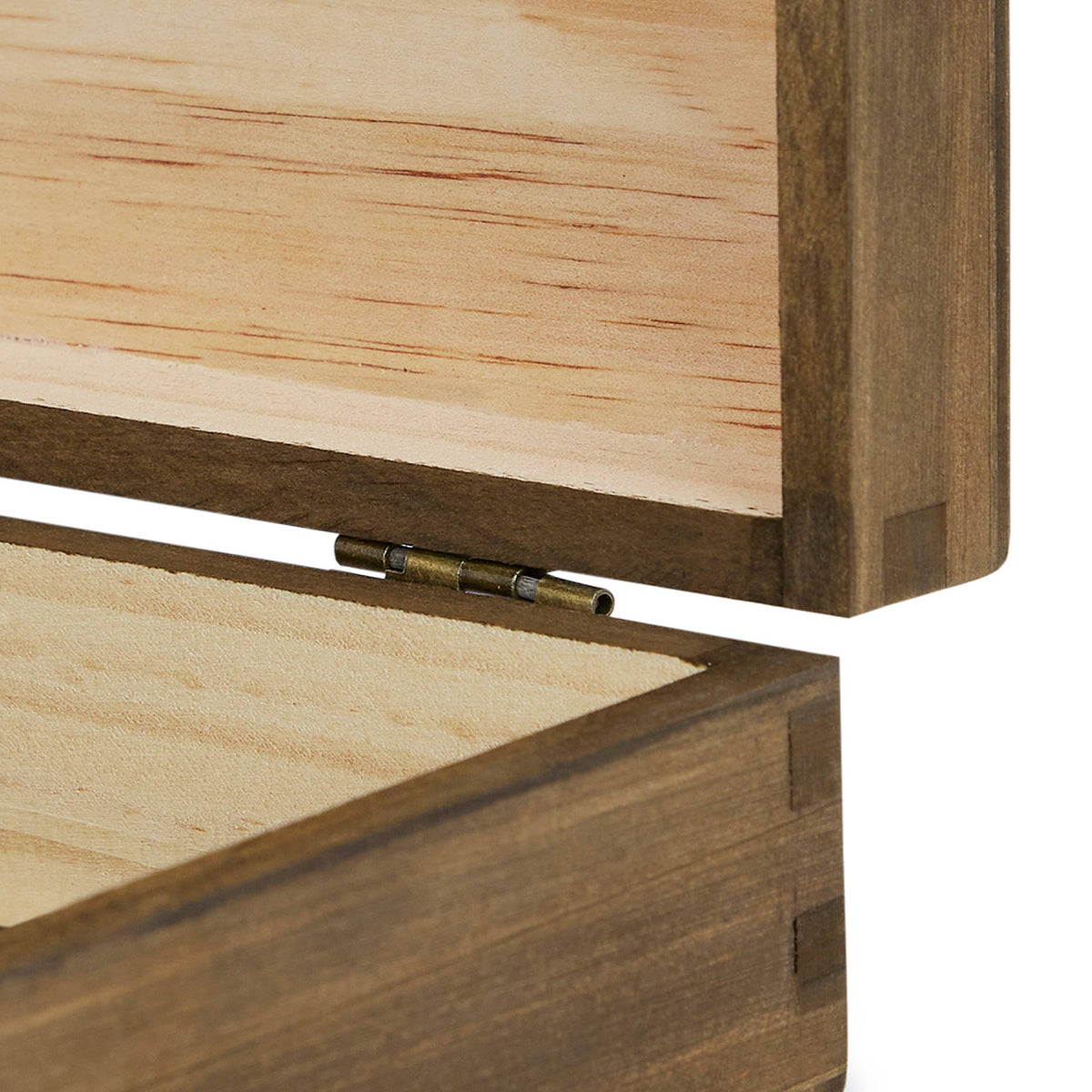 MakerFlo MakerFlo - Makerflo Pine Wood Cigar Box, Craft - Laser Engraving: Ebony / Singles