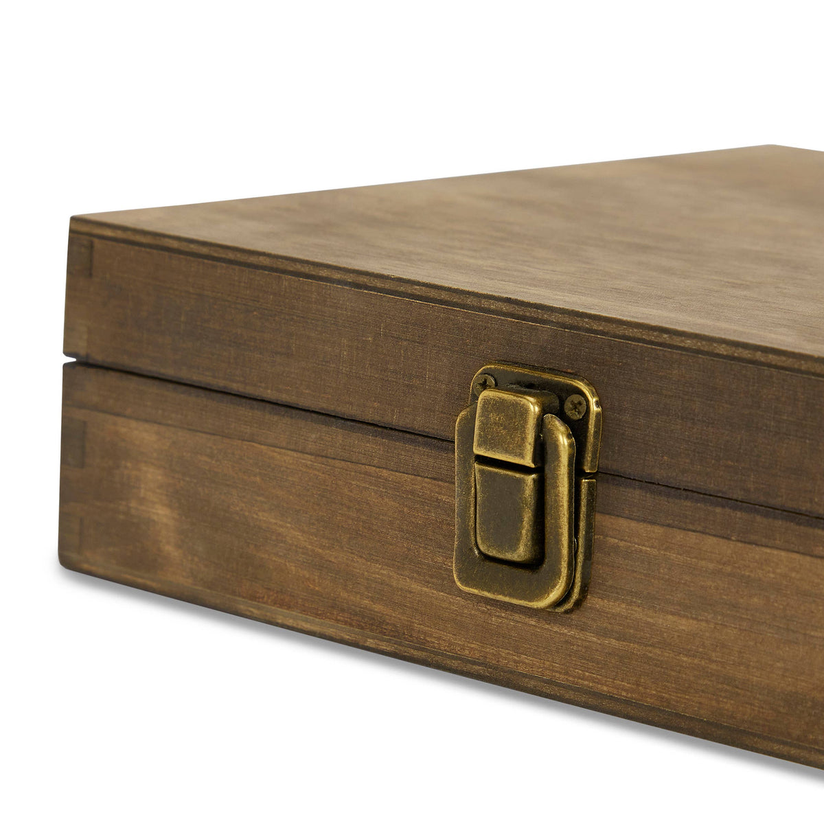 MakerFlo MakerFlo - Makerflo Pine Wood Cigar Box, Craft - Laser Engraving: Ebony / Singles