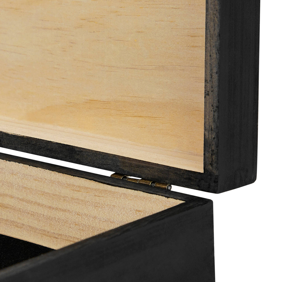 MakerFlo MakerFlo - Makerflo Pine Wood Cigar Box, Craft - Laser Engraving: Ebony / Singles
