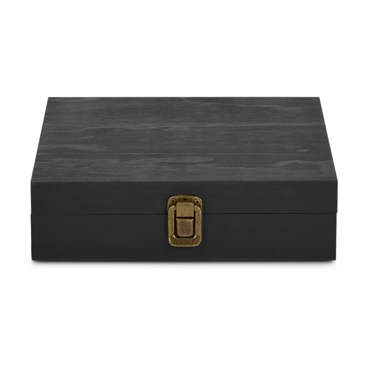 MakerFlo MakerFlo - Makerflo Pine Wood Cigar Box, Craft - Laser Engraving: Ebony / Singles