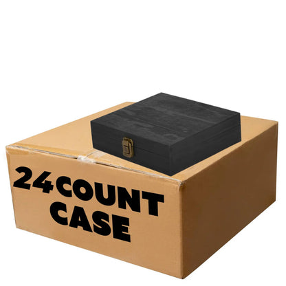 MakerFlo MakerFlo - Makerflo Pine Wood Cigar Box, Craft - Laser Engraving: Ebony / Singles