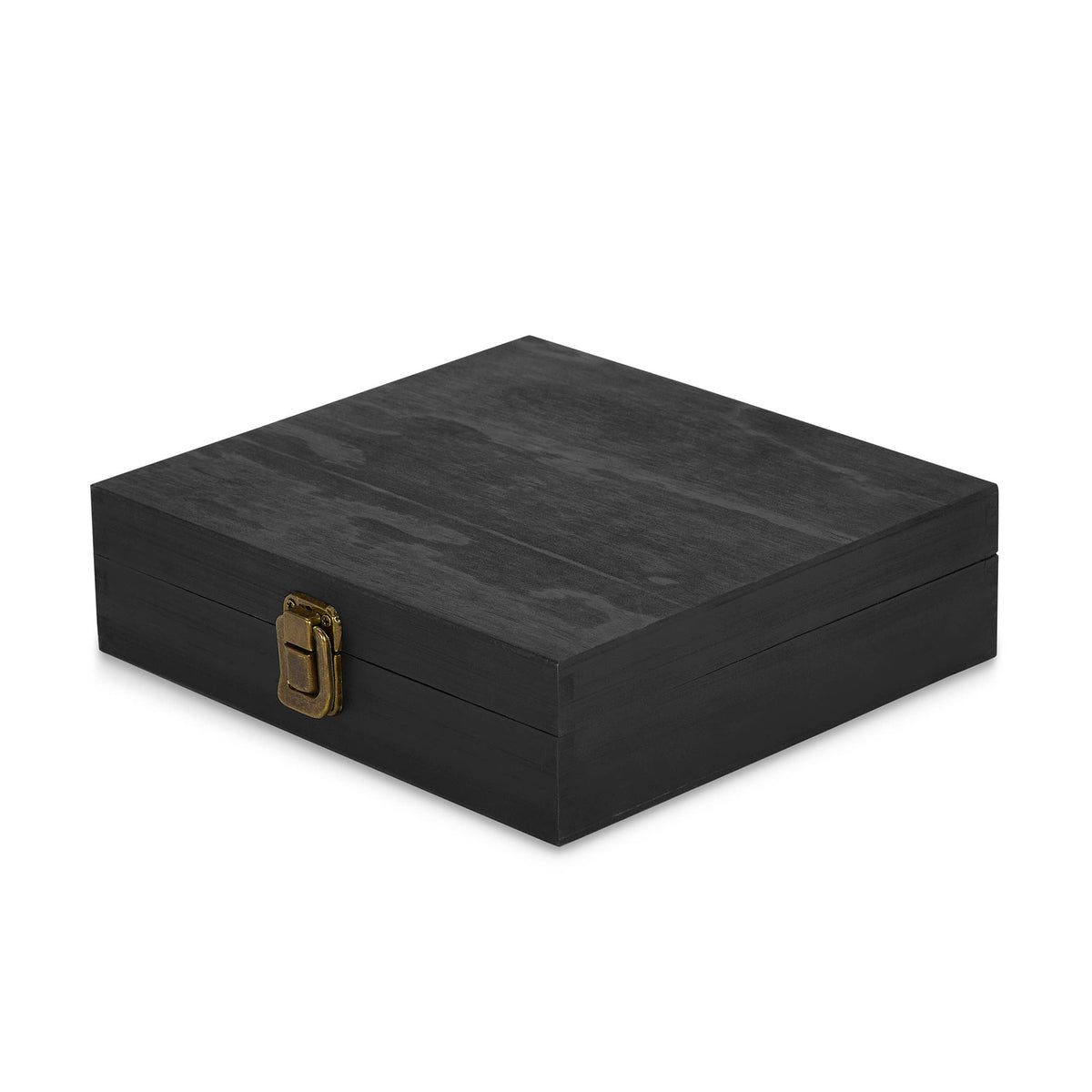 MakerFlo MakerFlo - Makerflo Pine Wood Cigar Box, Craft - Laser Engraving: Ebony / Singles