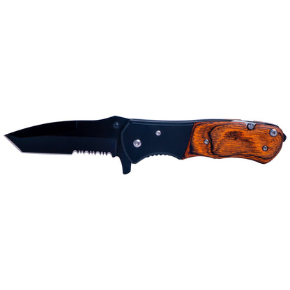 MakerFlo MakerFlo - Pocket Knife, Folding Knife, Hunting Knife, Tactical Knife: Black