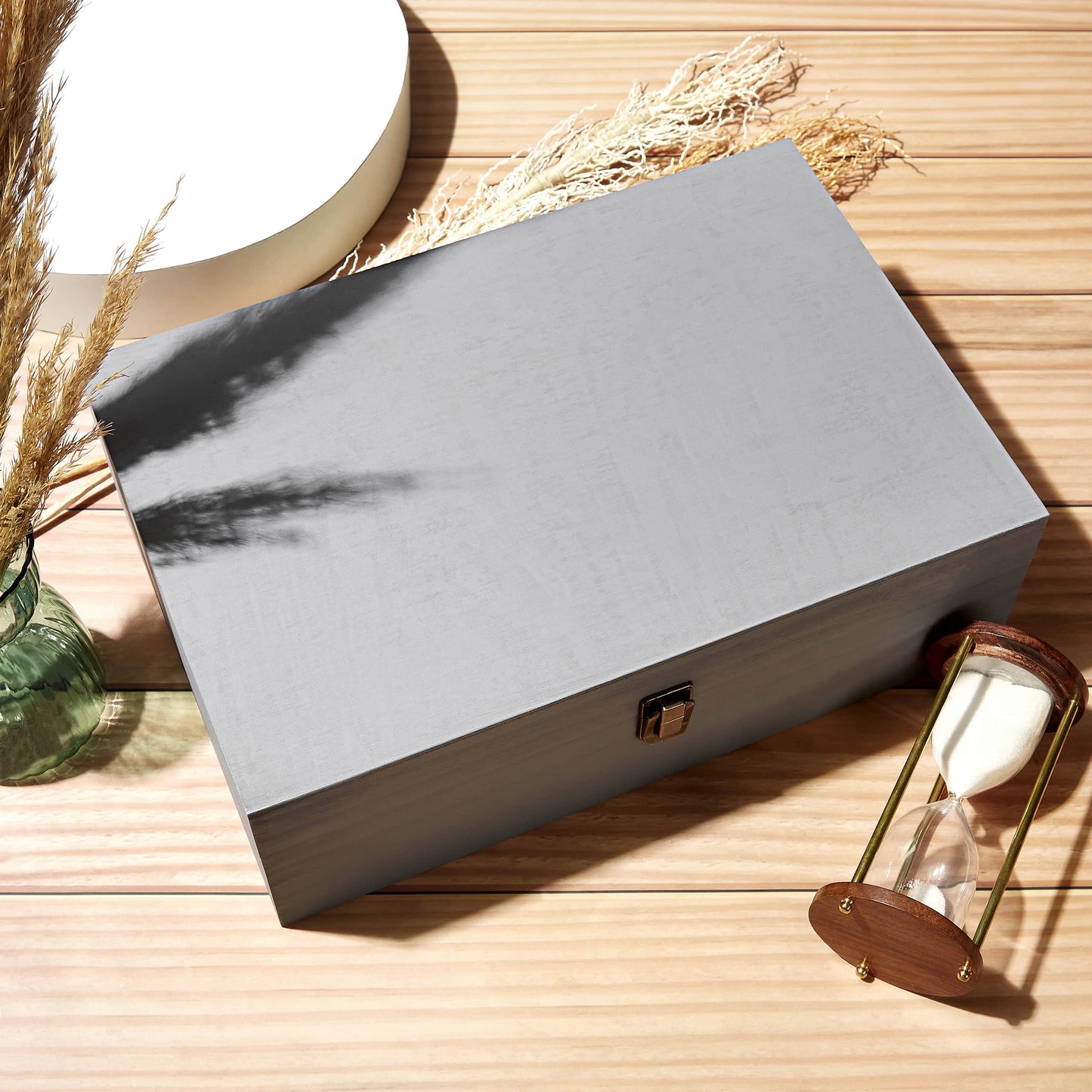 MakerFlo MakerFlo - Wood Memory Boxes, XL: Dark Walnut / Case of 6
