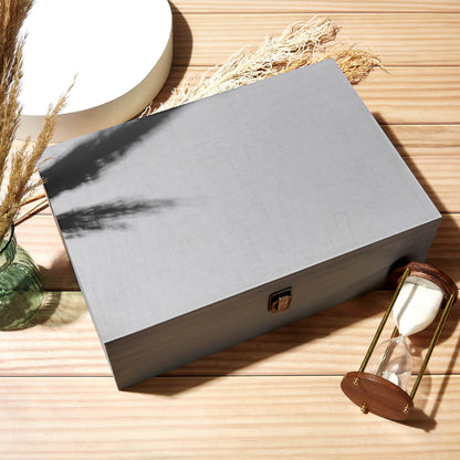 MakerFlo MakerFlo - Wood Memory Boxes, XL: Dark Walnut / Case of 6