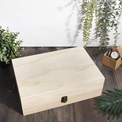 MakerFlo MakerFlo - Wood Memory Boxes, XL: Dark Walnut / Case of 6