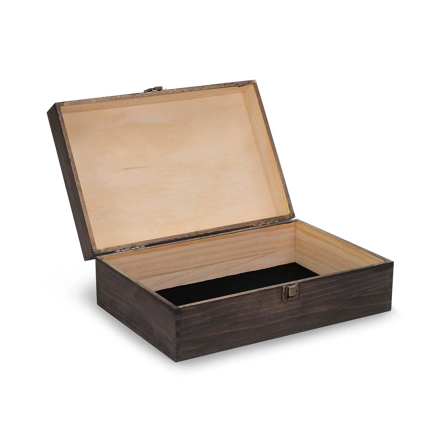 MakerFlo MakerFlo - Wood Memory Boxes, XL: Dark Walnut / Case of 6