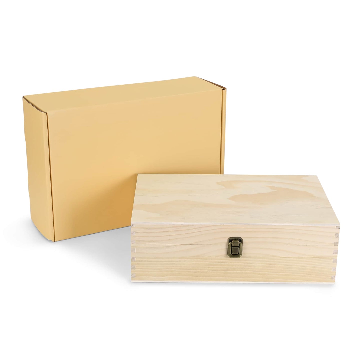 MakerFlo MakerFlo - Wood Memory Boxes, XL: Dark Walnut / Case of 6