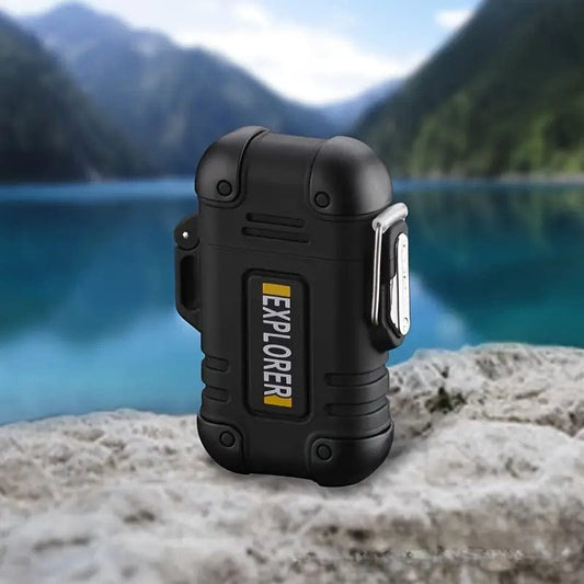 Man Up Arc Lighter Explorer Arc Spark Lighter - Black